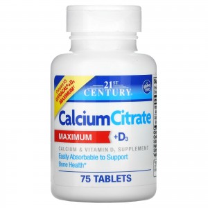 Calcium Citrate+D3 (75таб)